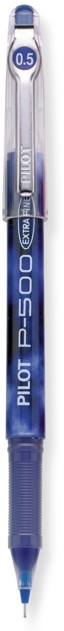 Pilot Precise P-500 Extra Fine Point Gel Pens - 10 Pack Blue Ink Rolling Ball Pens for Writing, Note Taking & Office Use
