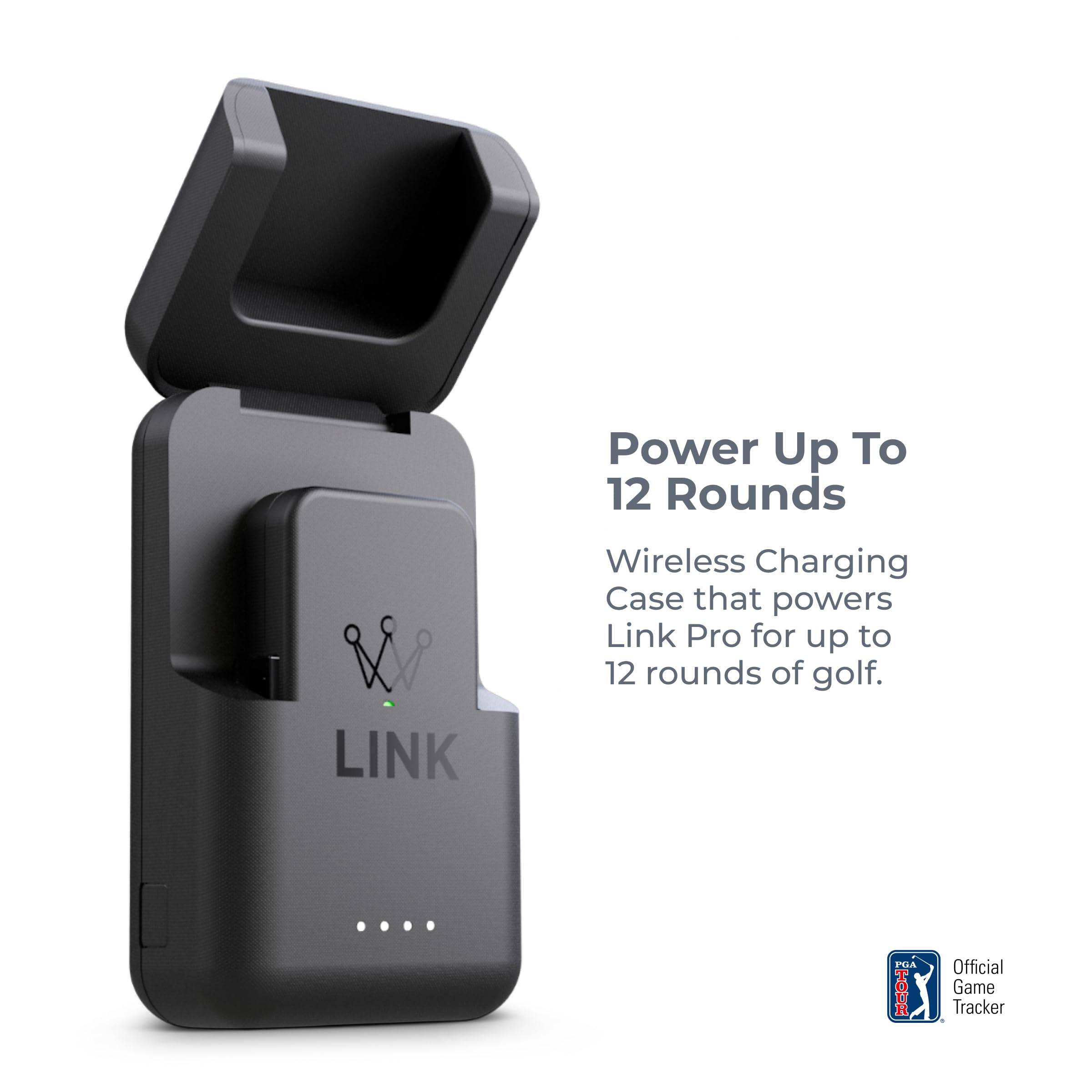 Arccos Link - Wireless Golf Swing Tracker | Phone-Free Golf Performance Monitor | Compatible with Arccos Smart Sensors & Smart Grips | Perfect for On-Course Game Analysis & Practice Sessions