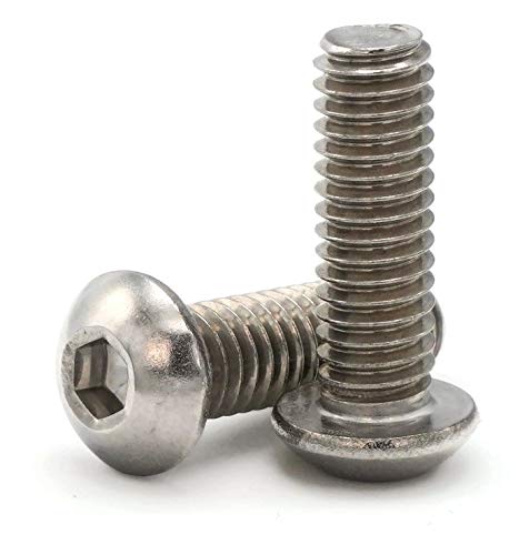 Stainless Steel 18-8 Button Head Socket Cap Screws 3/8