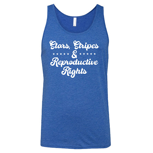 Stars Stripes & Reproductive Rights Unisex T-Shirt - Feminist Apparel for Protests, Rallies & Everyday Wear