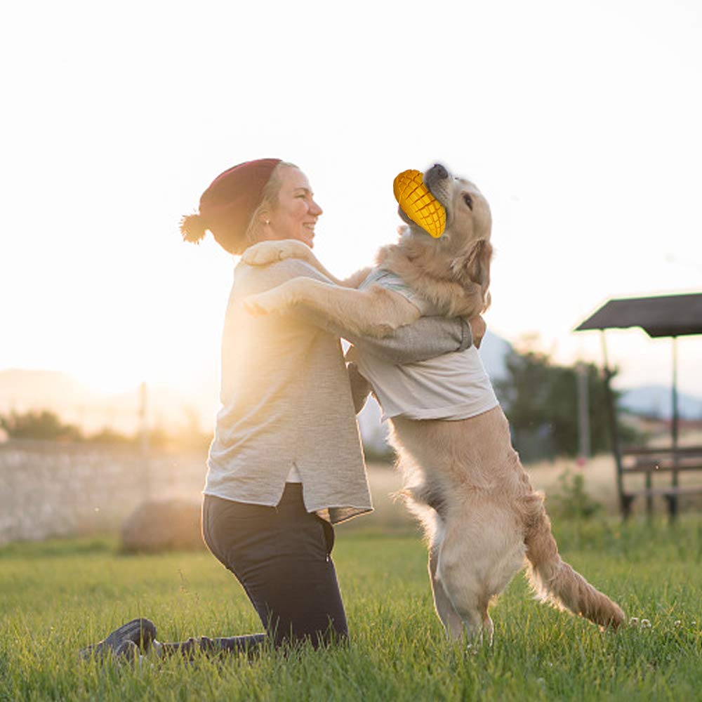 **Upgrade Mango Scented Indestructible Dog Chew Toys for Aggressive Chewers – Durable, Bite-Resistant Interactive Dog Toys for Large & Medium Puppies – Perfect for Teething, Dental Cleaning & Playtime**