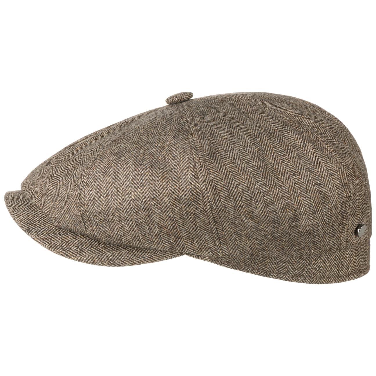 Stetson Hatteras Cashmere Silk Newsboy Cap for Men - Vintage Style Winter Hat for Outdoor Activities & Fashion