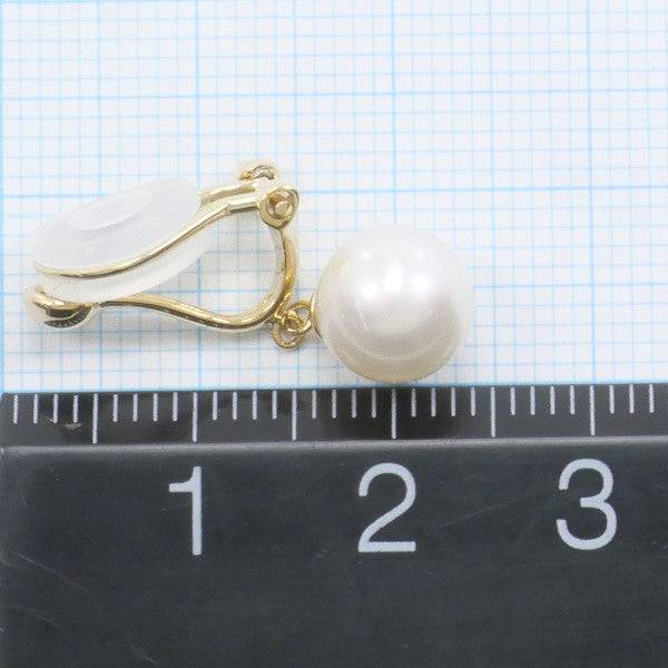 18K Yellow Gold Pearl Earrings for Women - Classic Elegant Stud Earrings with Genuine Pearls - Perfect for Weddings, Parties & Special Occasions