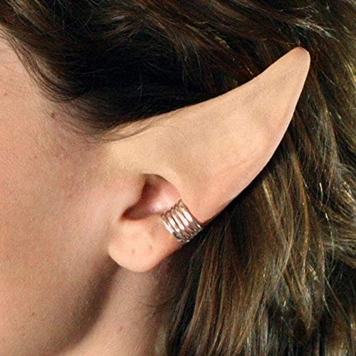 Anime Elf Ears Costume Accessories - Pointed Ear Tips for Cosplay, Halloween & Fantasy Role-Playing