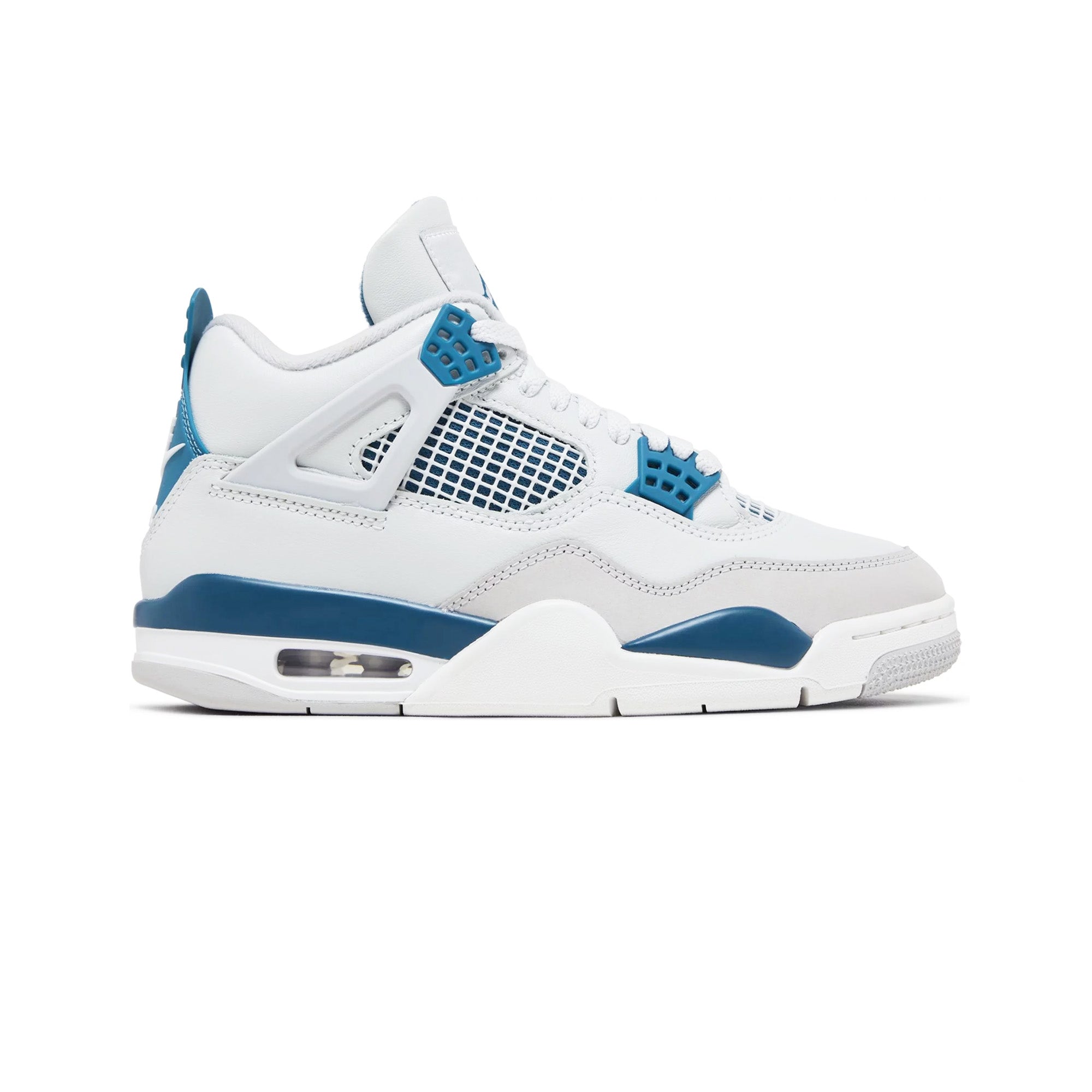 Air Jordan 4 Retro 'Military Blue' 2024 - Men's Basketball Sneakers | Classic Nike Shoes for Sports & Streetwear Fashion | Perfect for Basketball Games, Gym Workouts and Casual Outfits