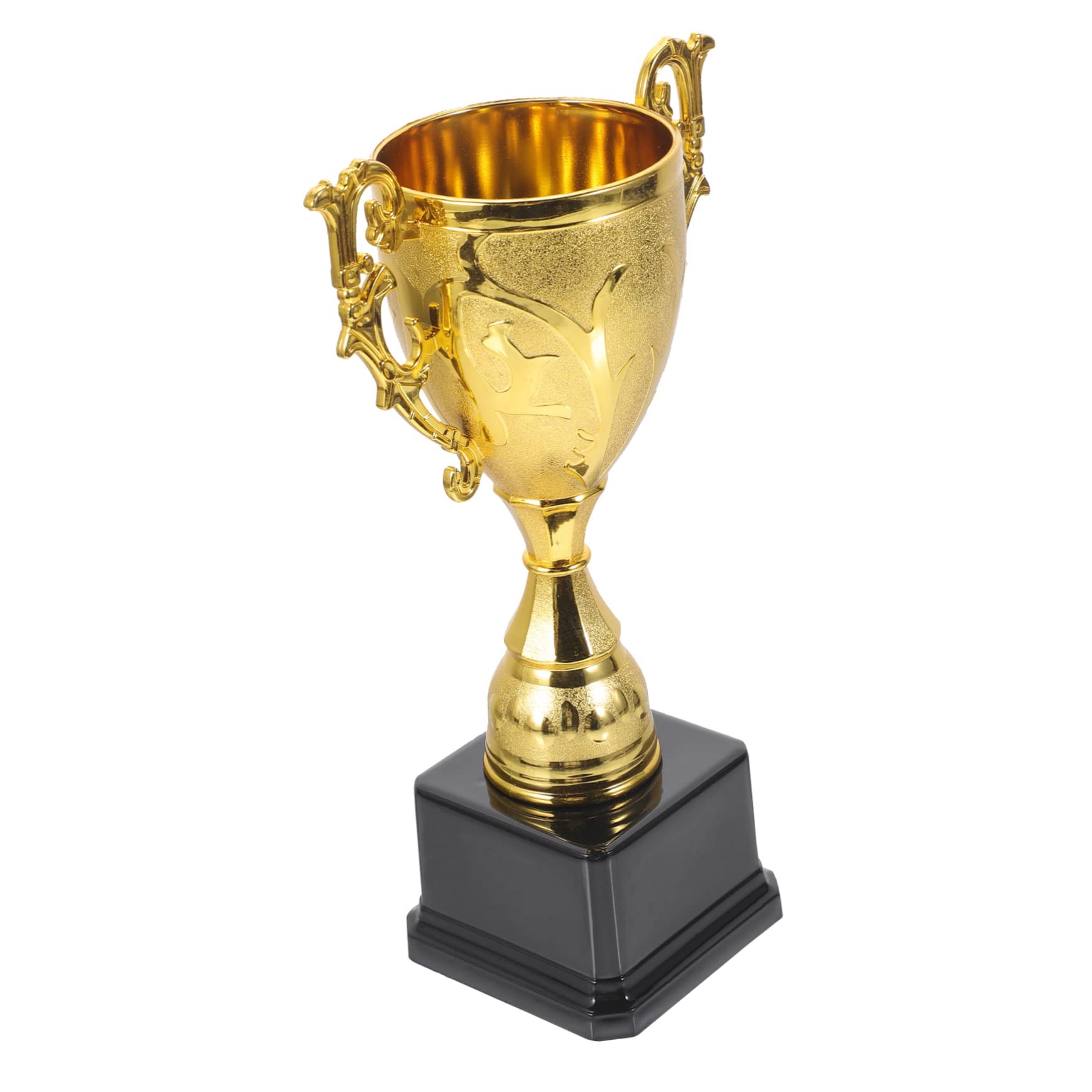 SWAYVES 2-Pack Plastic Winner Trophies for Kids - Mini Football Party Favors, Sports Awards & Achievement Prizes - Perfect for Birthday Parties, School Events & Soccer Tournaments