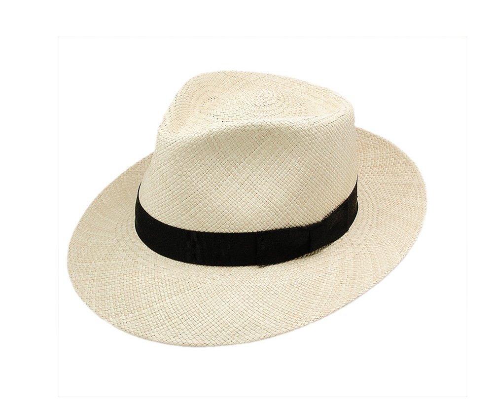 Stetson Retro Panama Straw Hat for Men & Women - Classic Summer Sun Hat for Beach, Outdoor, Travel & Casual Wear