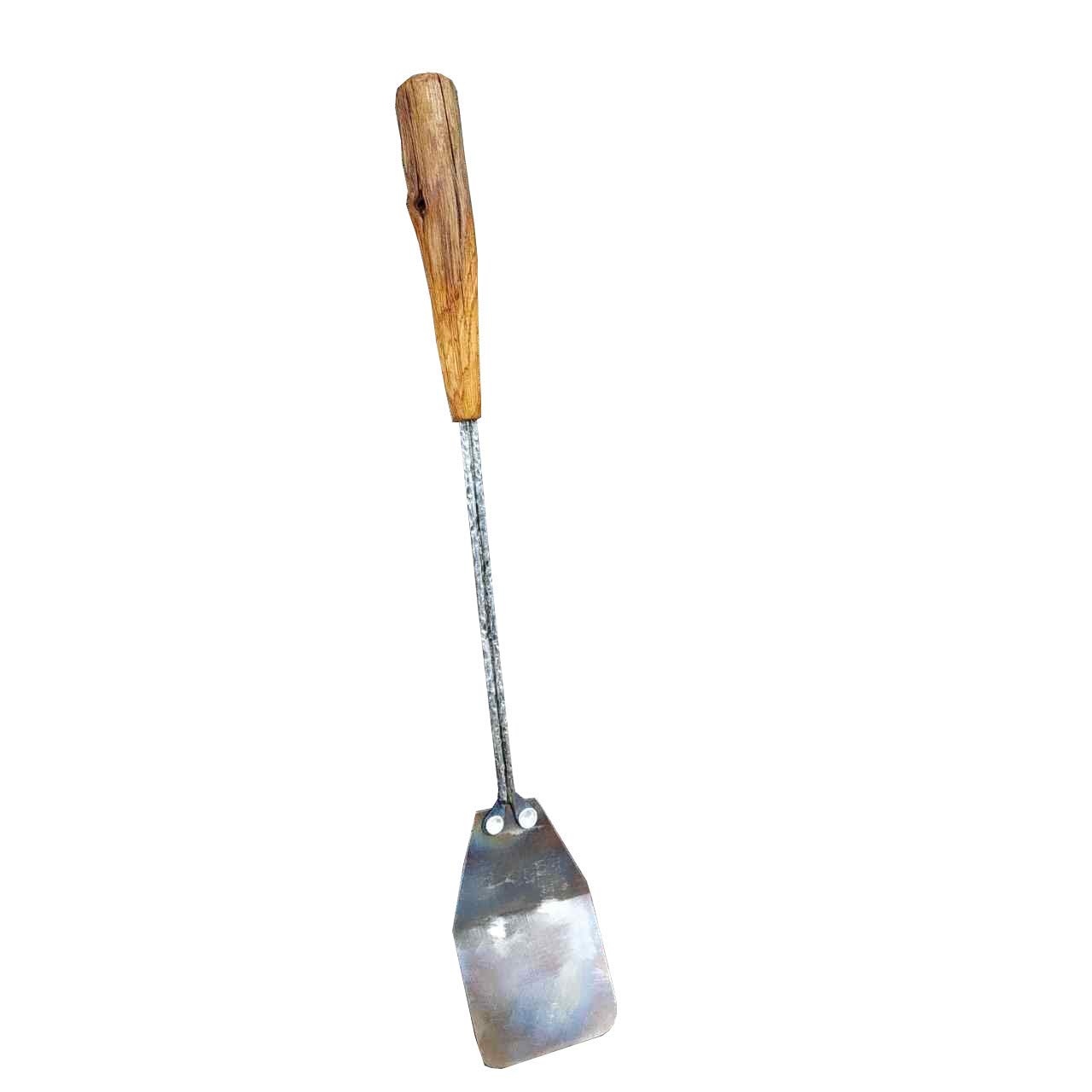 Premium Stainless Steel Spatula - Heavy Duty Turner & Flipper for Grilling, BBQ, Cooking - Personalized Vintage Spatula Charms - Perfect Dad Gift & King of Grill Accessories (Ideal for Outdoor BBQ, Kitchen, Camping & Home Use)
