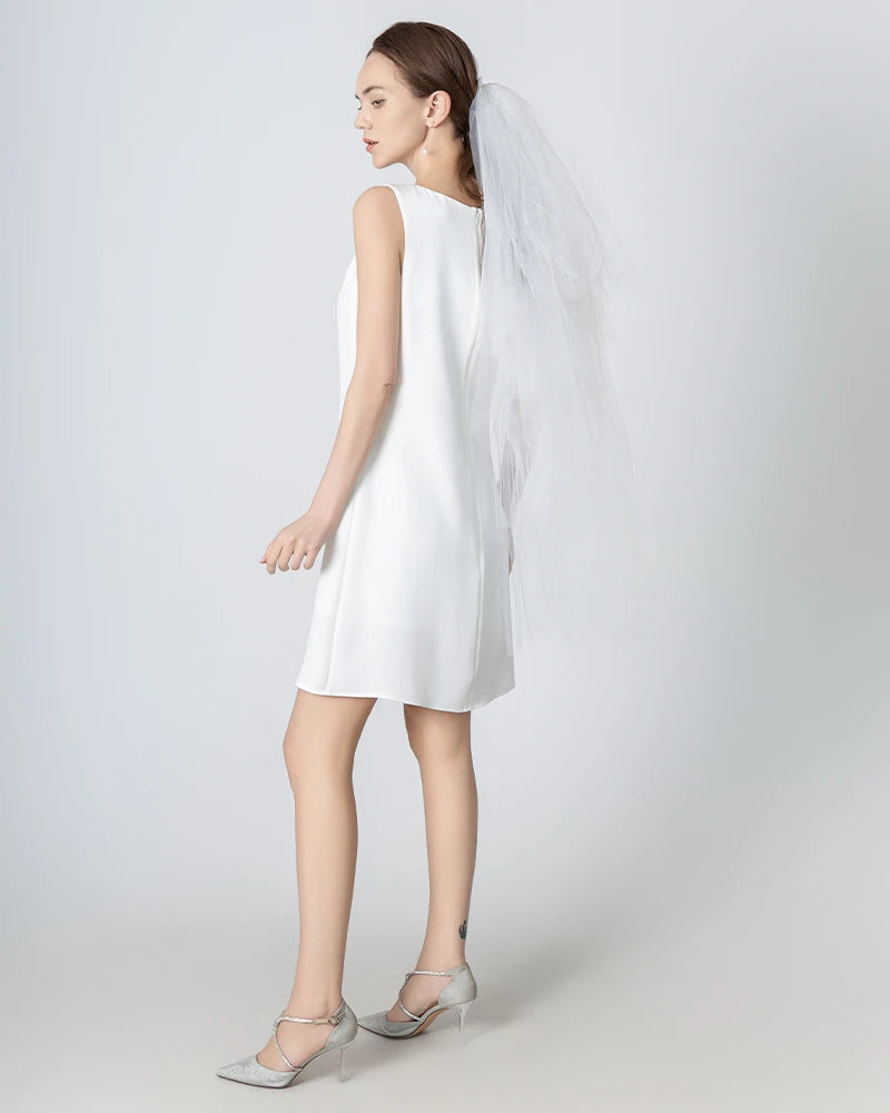 40 Momme A-Line Silk Dress for Women - Elegant & Luxurious Formal Evening Gown - Perfect for Weddings, Parties & Special Occasions