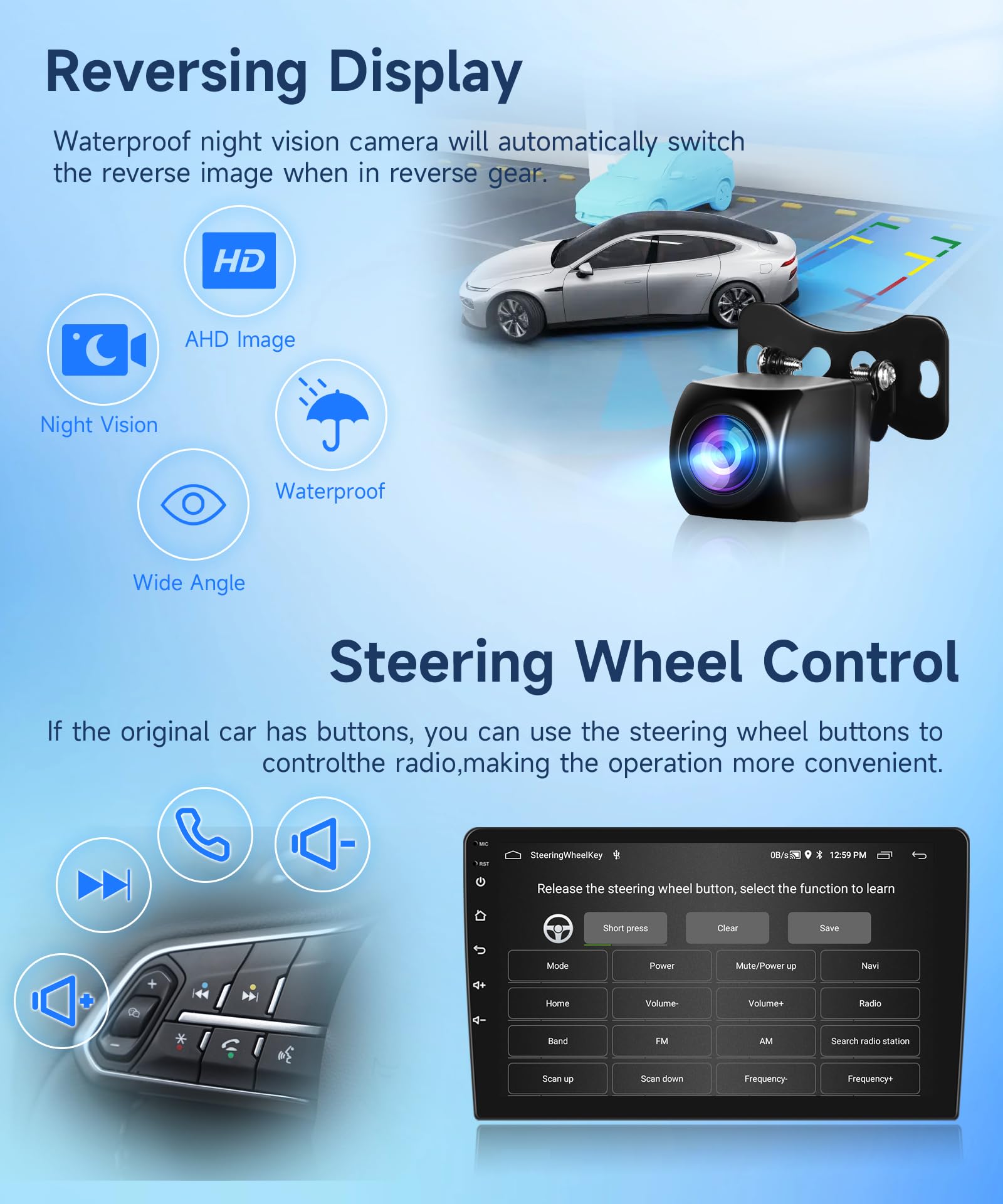 2G+64G Android 13 Car Stereo for Toyota Tacoma 2005-2015 | 9
