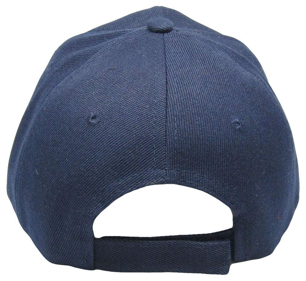 Trade Winds Fire Department First In Last Out Navy Blue Embroidered Cap - Durable Firefighter Hat for Work, Outdoor & Casual Wear