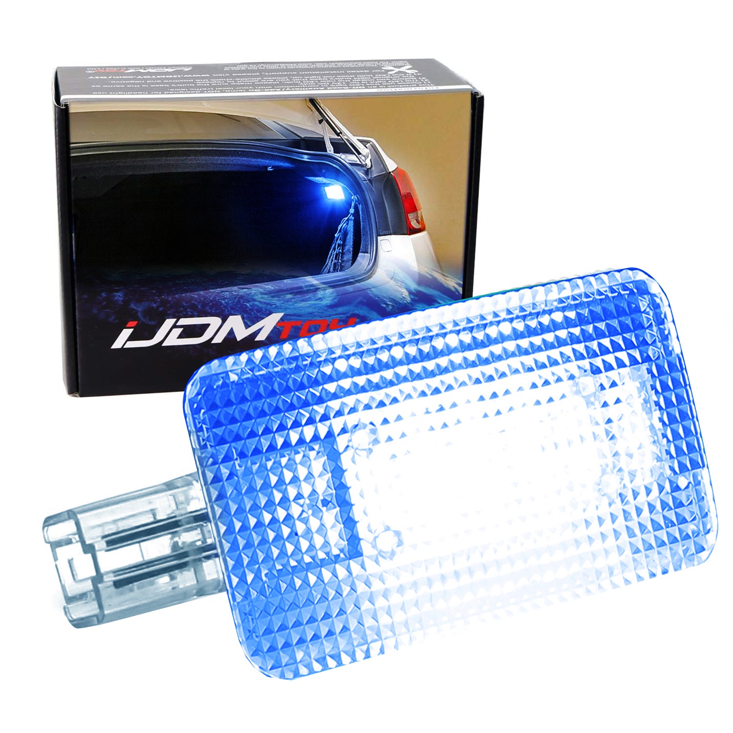 2W High Power Red LED Trunk Cargo Light Assembly for Lexus & Toyota - Durable Interior Lighting for Cars, Trucks, SUVs (Perfect for Nighttime Loading/Unloading & Vehicle Organization)