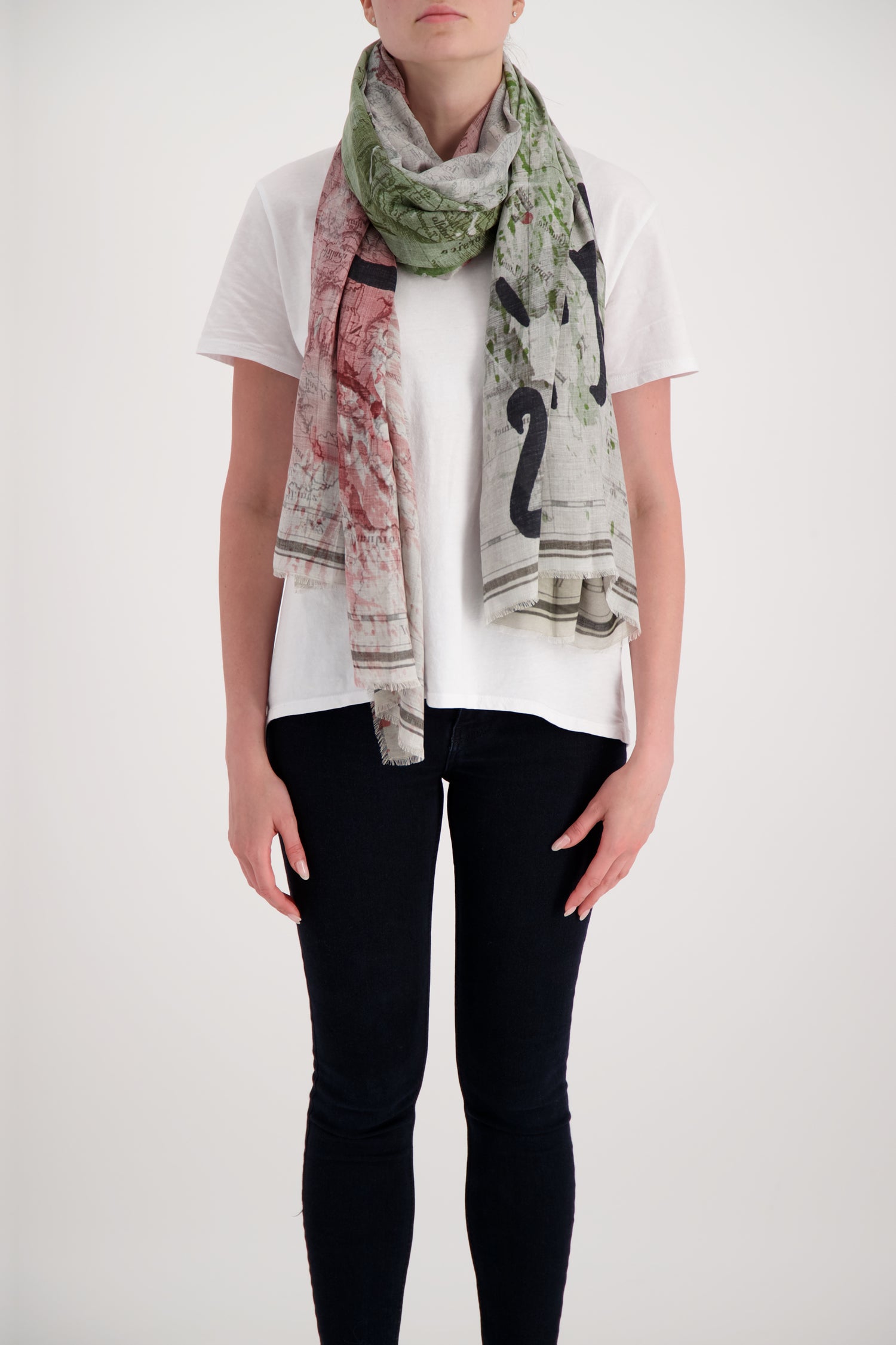 Faliero Sarti That's Amore Luxury Italian Silk Scarf - Elegant Fashion Accessory for Women, Perfect for Gifts, Parties & Special Occasions