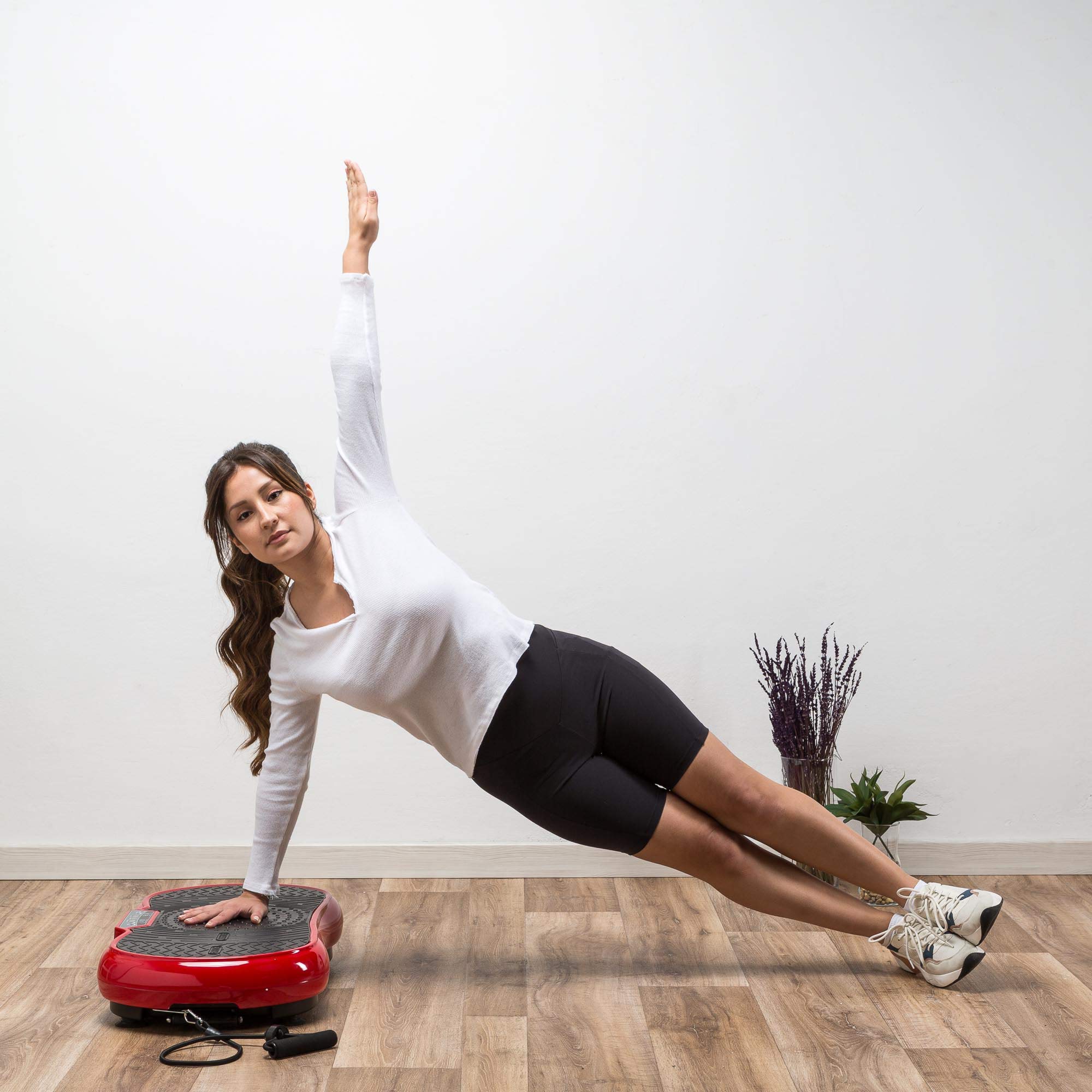 GLOBAL RELAX® Zen Shaper Fitness Vibration Platform - Weight Loss, Muscle Toning & Reflexology with Bluetooth - Perfect for Home Gym, Physical Therapy and Stress Relief