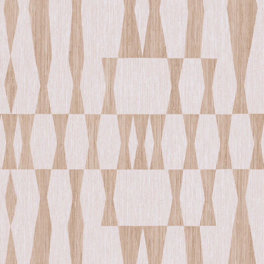 Faux Grasscloth Geo Peel and Stick Wallpaper - Self-Adhesive Removable Wallpaper for Bedroom, Living Room, Office - Easy DIY Home Decor