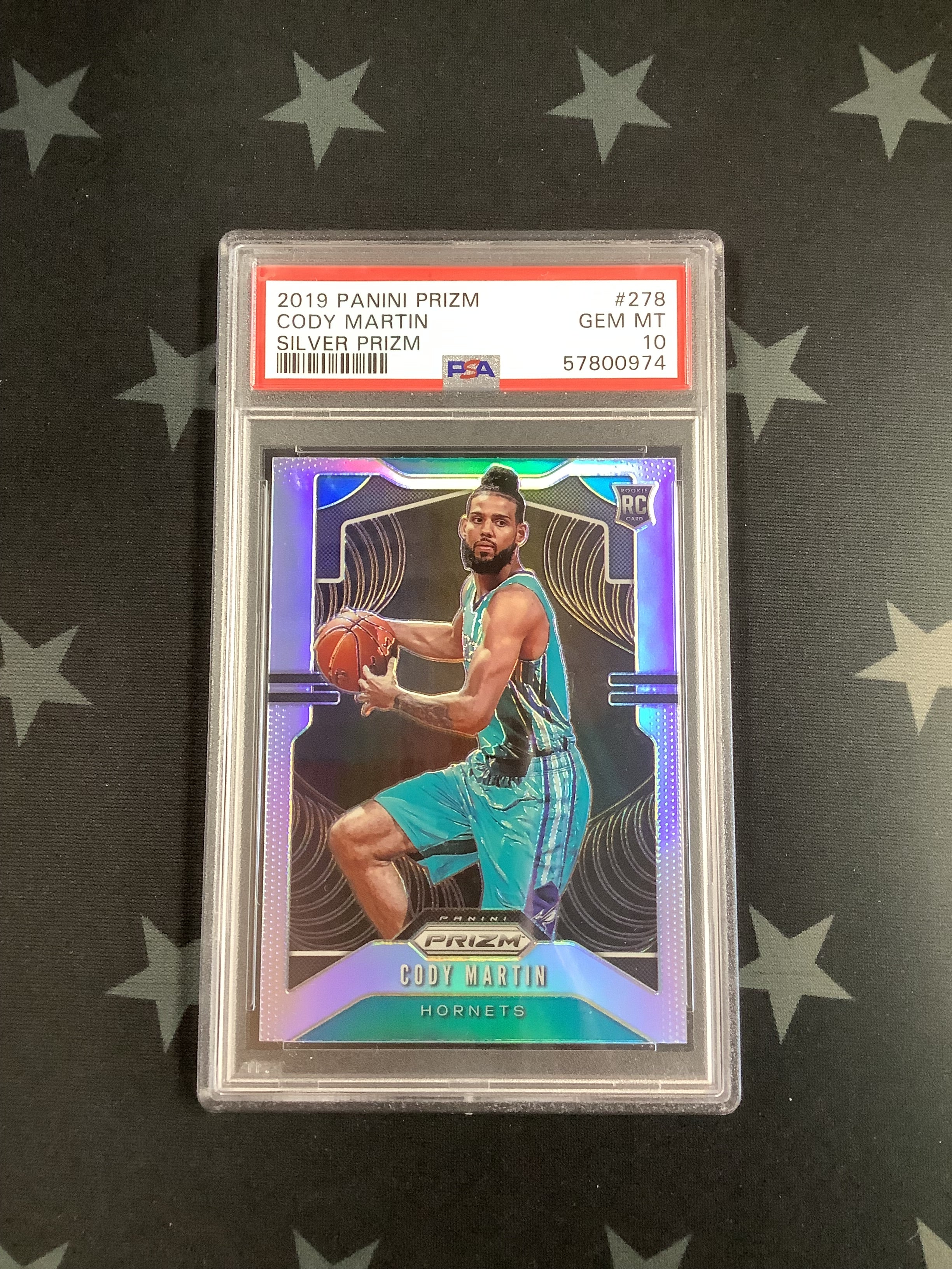 2019 Panini Prizm Basketball Silver Prizm Cody Martin #278 PSA GEM MT 10 57800974 - Rare Basketball Trading Card for Collectors & Investors