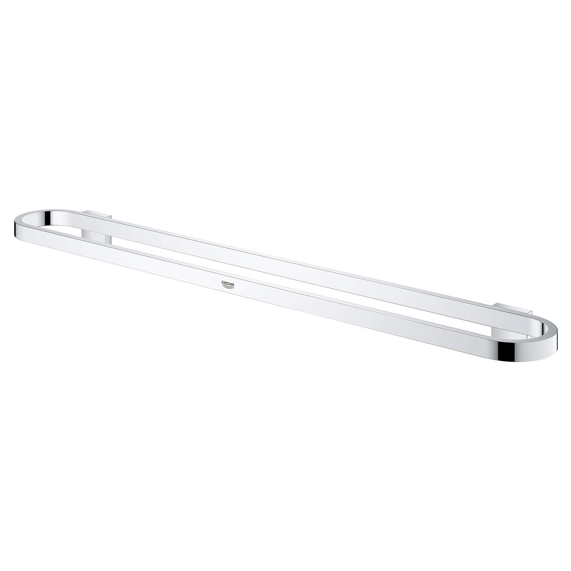 GROWE 41056000 Chrome Selection Towel Bar - Premium Bathroom Accessory for Modern Homes, Perfect for Towel Storage & Bathroom Organization