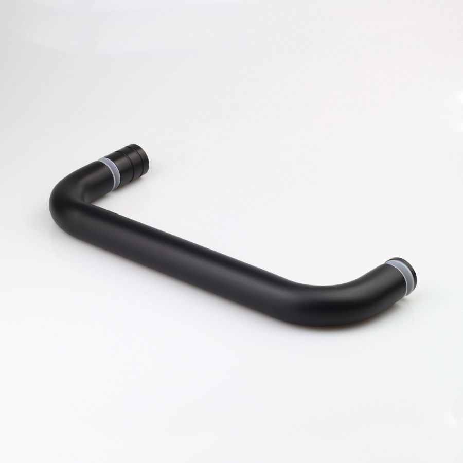 Stainless Steel Shower Door Handle Towel Rail 250mm - Bathroom Accessory for Modern Showers & Spa-Like Experience