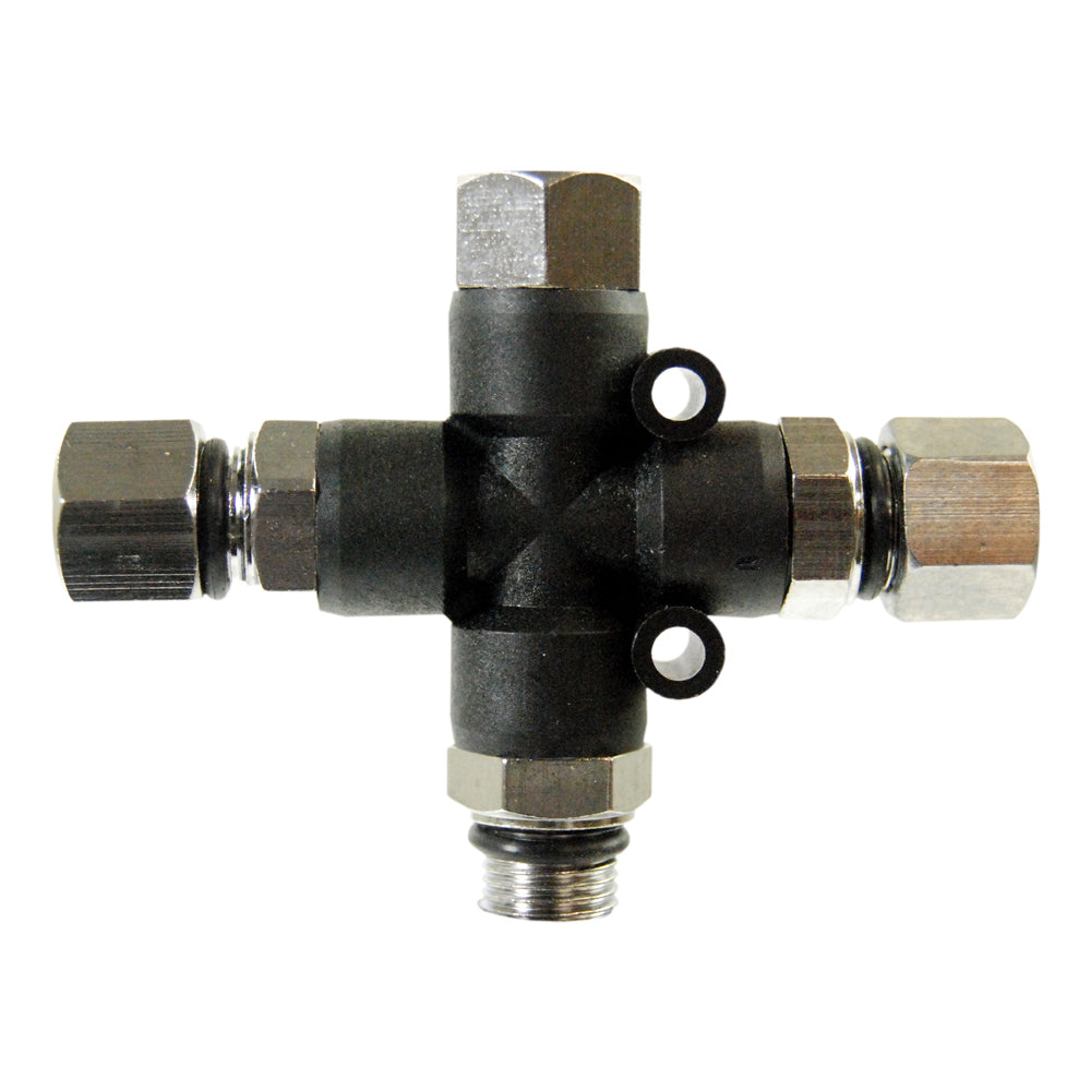 3 Way Airbrush Air Hose Splitter Manifold with 1/8