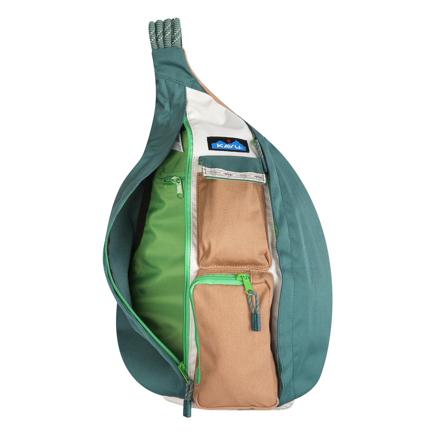 KAVU Original Rope Remix Bag Crossbody Backpack - Lightweight Durable Outdoor Shoulder Bag for Hiking, Camping & Travel - Perfect Daypack for Adventure Enthusiasts
