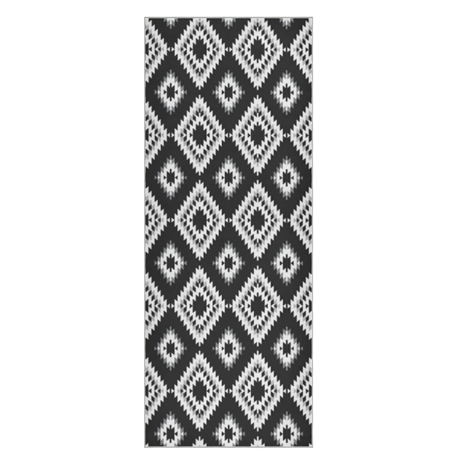 Non-Slip Yoga Mat Towel - Super Absorbent & Durable Workout Towel for Pilates, Hot Yoga & Fitness - Includes Carry Bag - Perfect for Gym, Home Exercise & Studio Classes