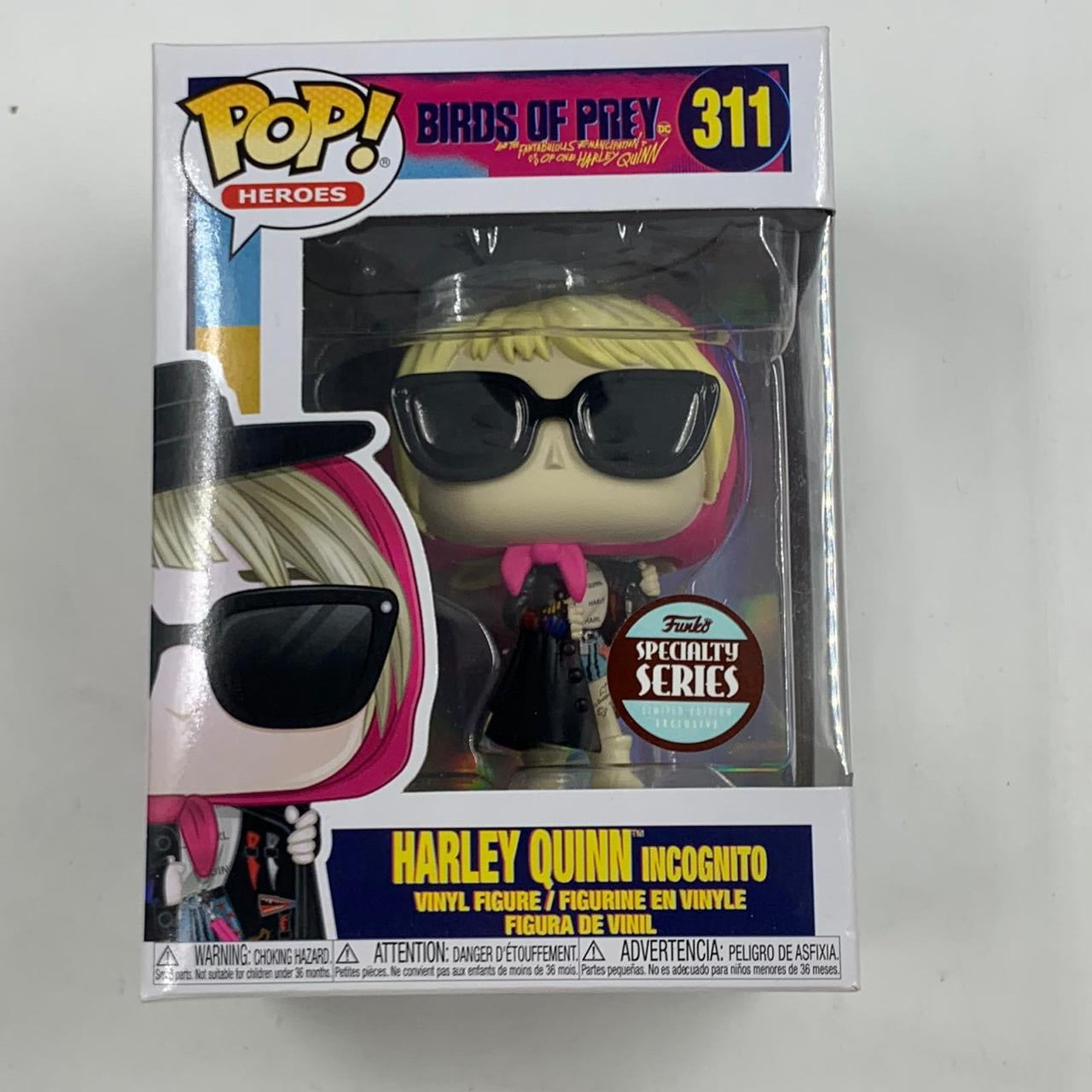 Funko Pop! Vinyl Figure - Harley Quinn Birds of Prey Incognito #311 | Collectible DC Comics Movie Merchandise | Perfect for Fans, Gifts & Display