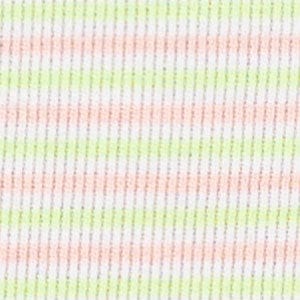 Performance Players Shirt - Hobby Stripe Pink & Green Athletic Top for Casual Wear & Sports Activities