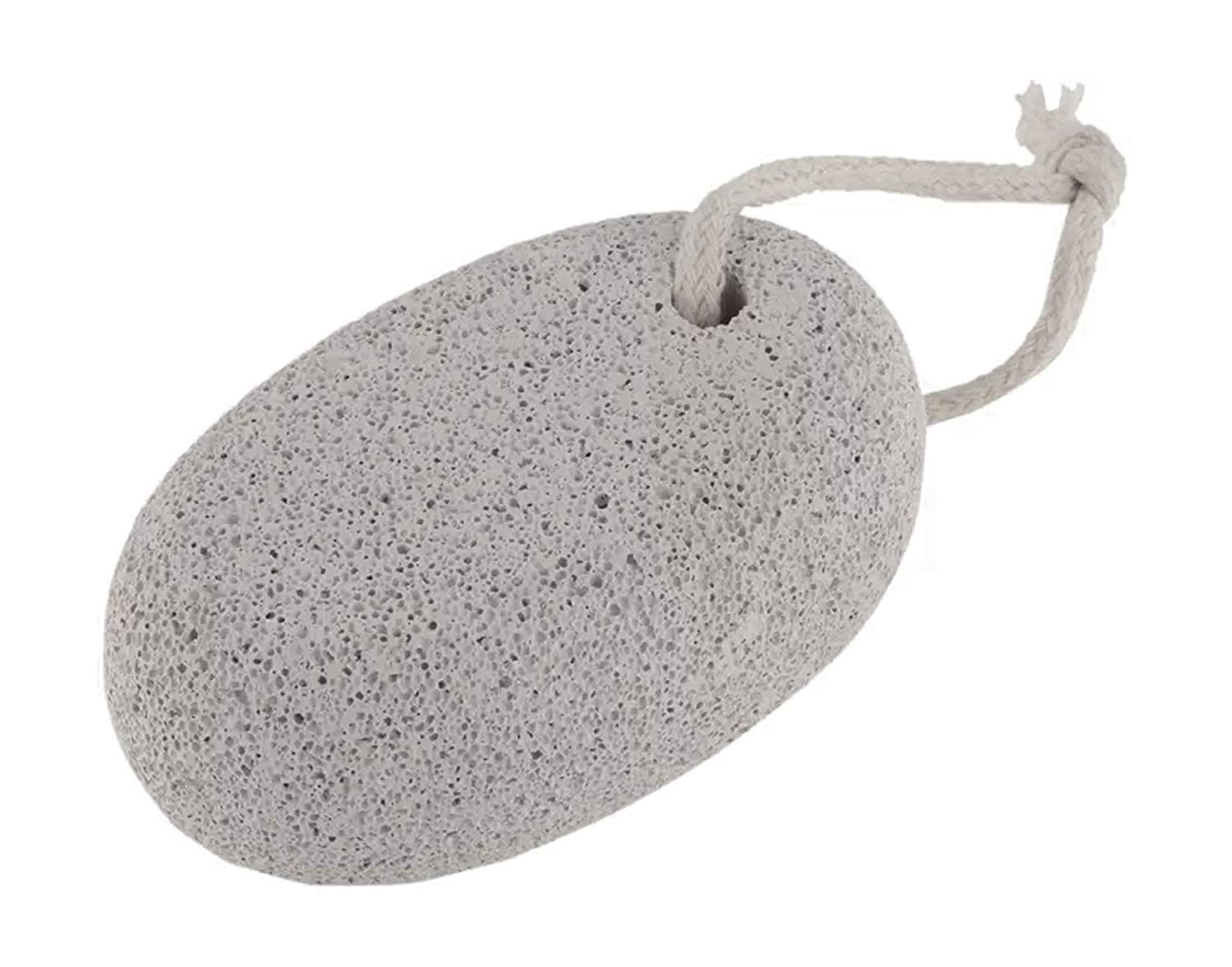 Red Oval Pumice Stone for Feet – Exfoliating Dead Skin Remover for Men & Women | Pedicure Tool for Smooth Heels & Calluses – Perfect for Home Spa & Foot Care Routine