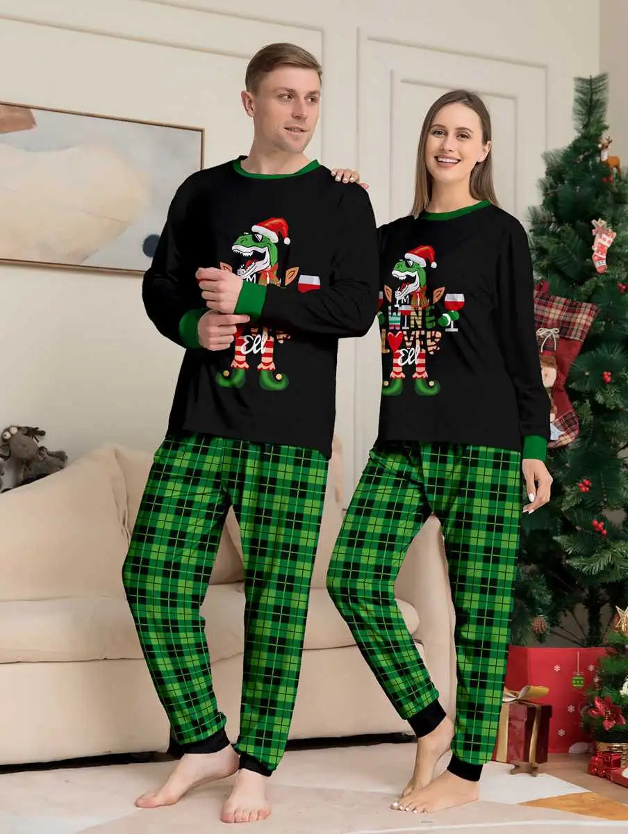 **Matching Family Christmas Pajamas Set - Cozy Holiday PJS for Adults & Kids - Perfect for Christmas Morning & Family Photos**