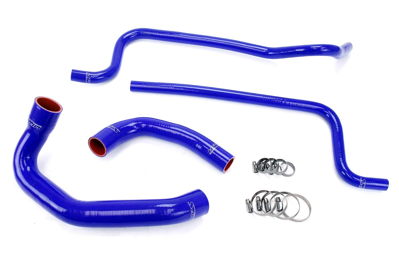 HPS 57-1292-BLUE High Performance Silicone Radiator Coolant Hose & Heater Hose Kit - Compatible with Most Vehicles for Enhanced Cooling System Protection - Perfect for Car Enthusiasts & DIY Mechanics