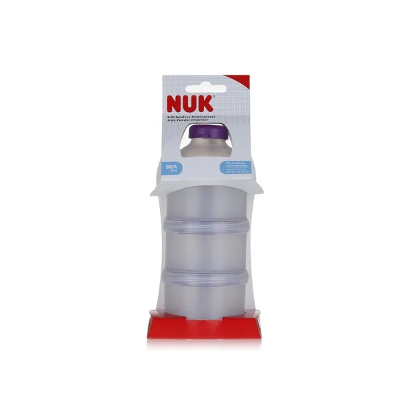 NUK Baby Formula Powder Dispenser - Portable Travel Container for Infant Feeding - Perfect for On-the-Go Parents, Daycare & Family Outings