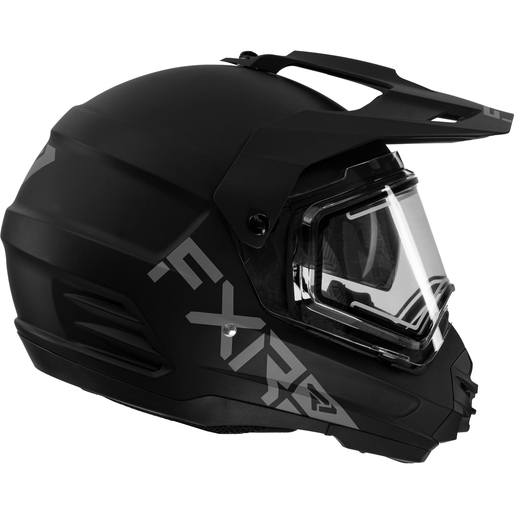 FXR Torque X Prime Electric Shield Helmet 2025 - Black X-Small Motorcycle Helmet for Men | DOT & ECE Certified | Windproof & Anti-Fog Visor | Perfect for Street Riding, Racing & Winter Commuting