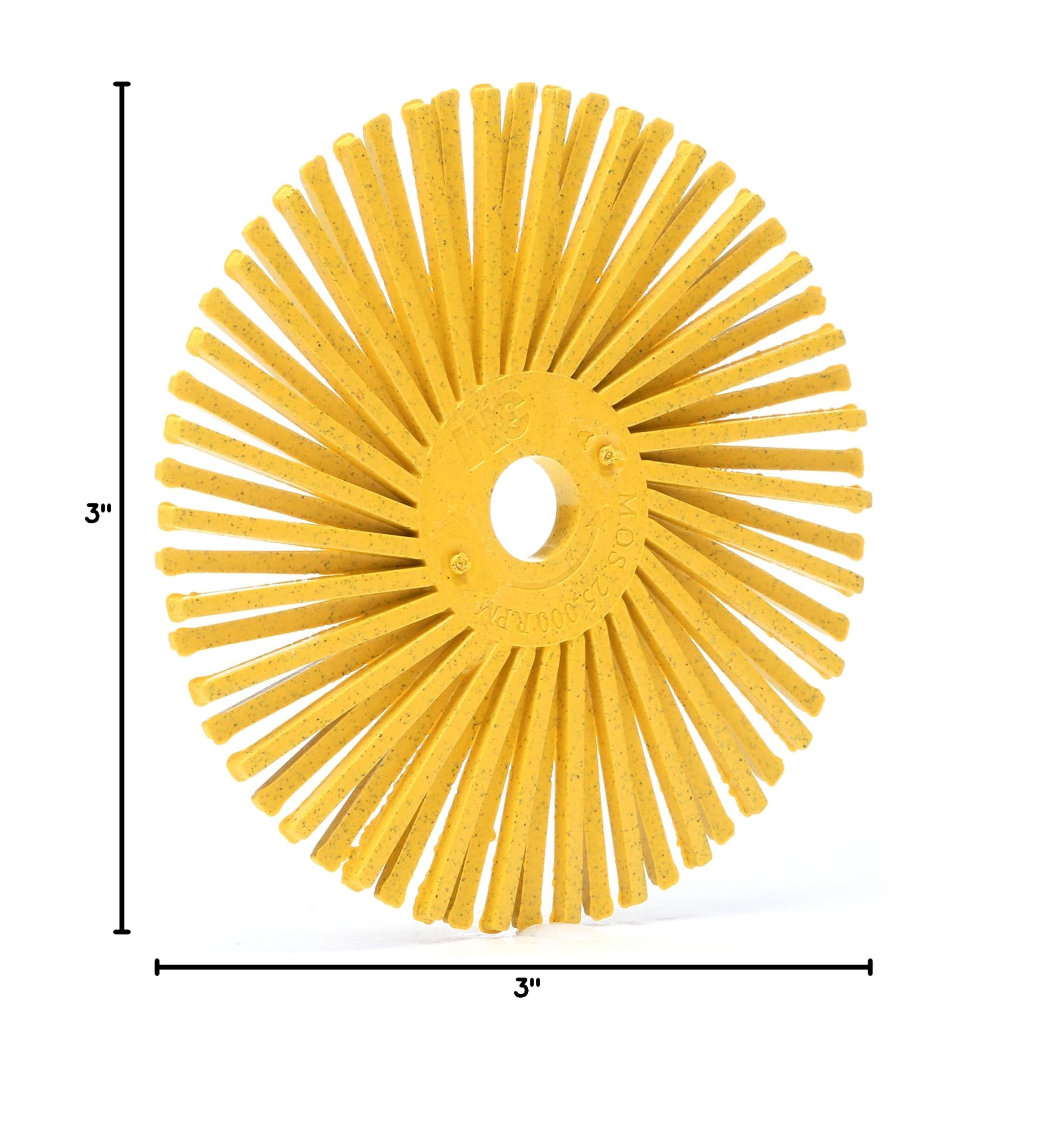 Scotch-Brite Cubitron Ceramic Radial Bristle Disc - 3