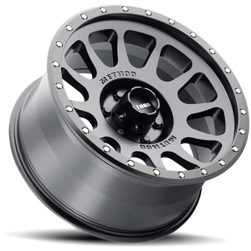 Method Race Wheels 305 NV Black Matte Wheel 17x8.5 Inches 6x120mm Bolt Pattern 25mm Offset - Off-Road & Performance Vehicle Upgrade for Trucks, SUVs & Jeeps