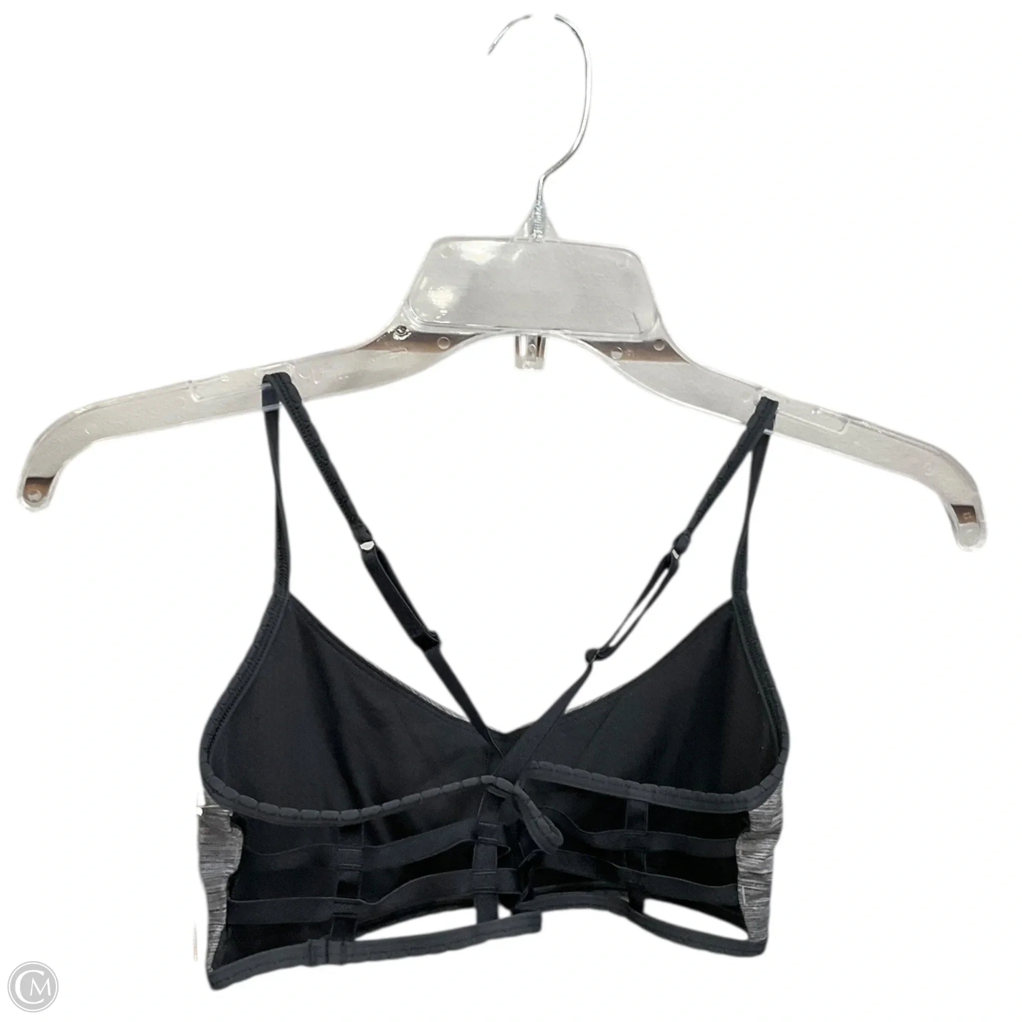 Lululemon Women's Grey Medium Athletic Sports Bra - Perfect for Yoga, Running & Gym Workouts