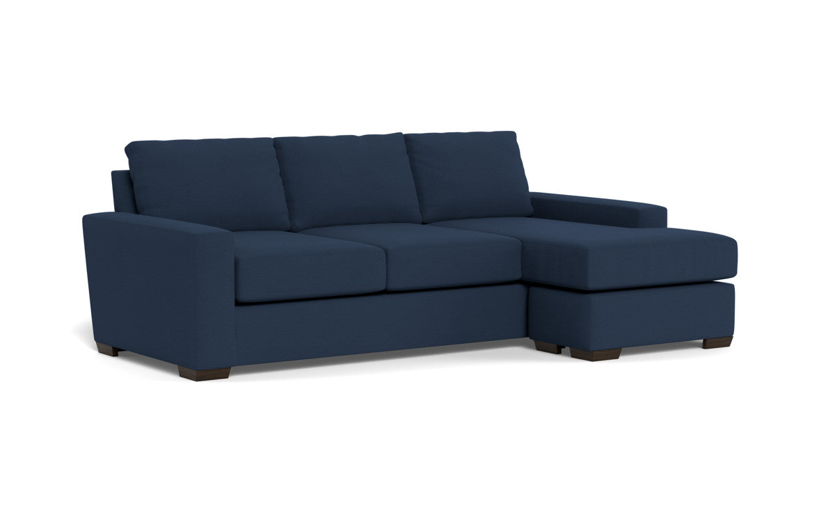 Mas Mesa 101 Deep Reversible Sofa Chaise - Modern L-Shaped Sectional Couch with Reversible Chaise Lounge for Living Room, Family Room & Small Spaces