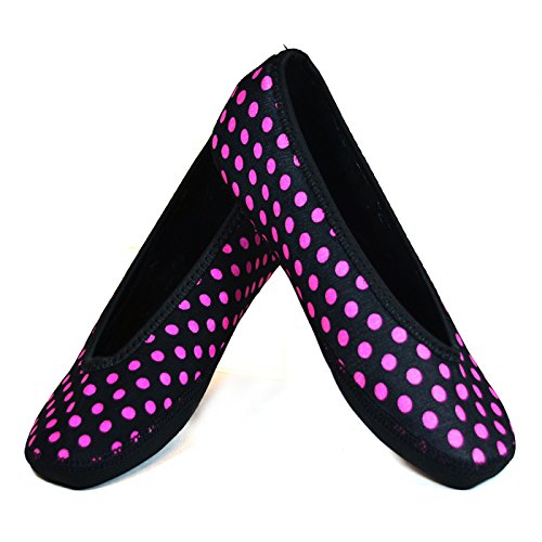 Black/Pink Polka Dots