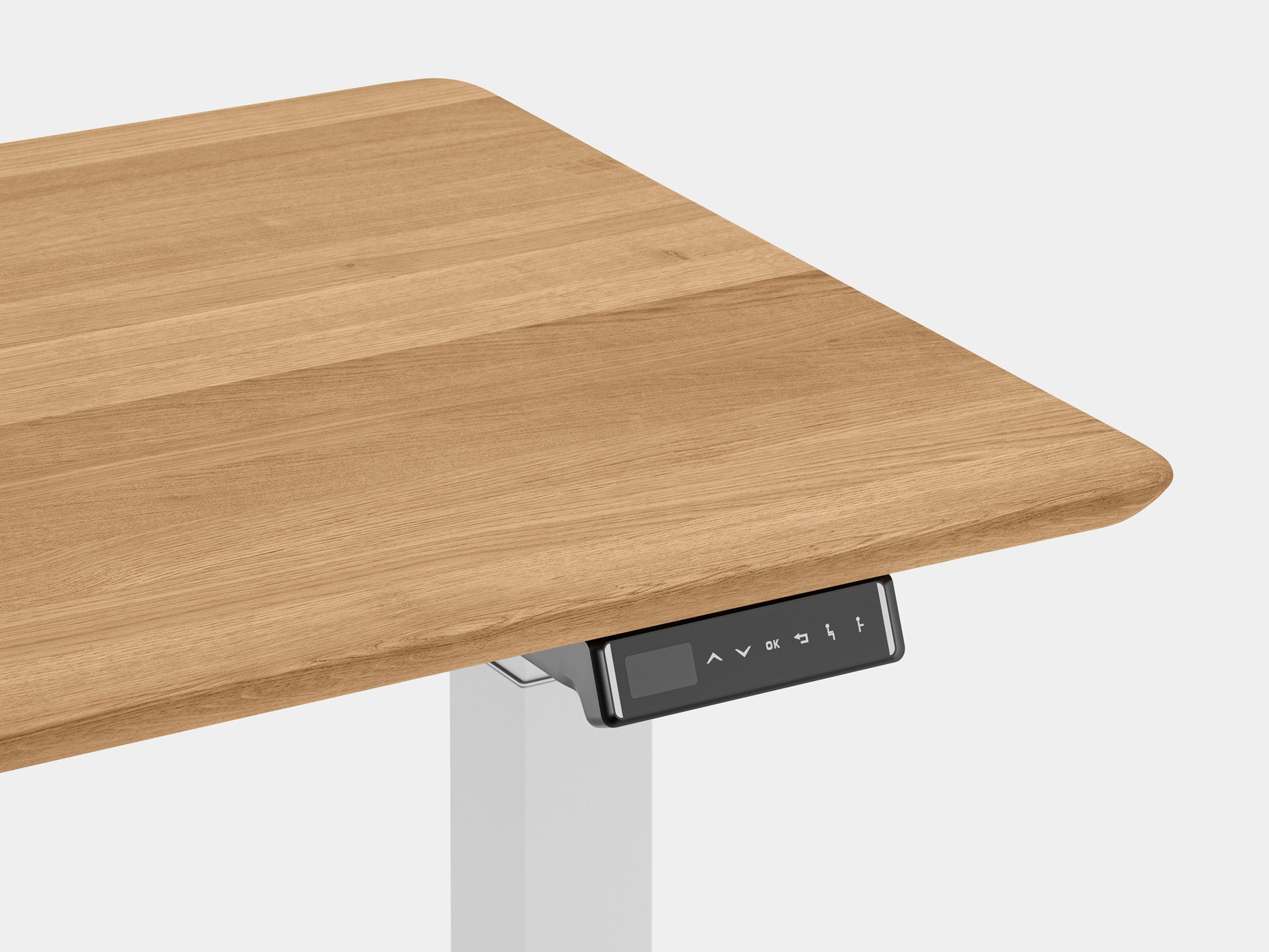 Adjustable Height Standing Desk with Touch Control - Ergonomic Home & Office Workstation for Comfortable Working & Studying