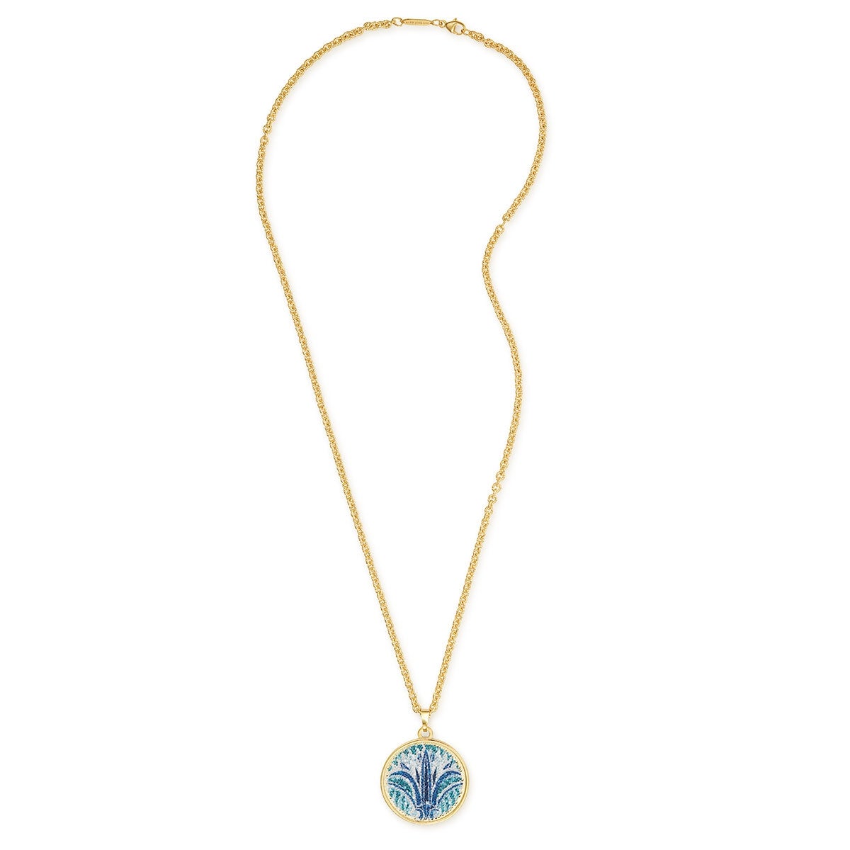 Exquisite Blue Lotus Statement Necklace - Handmade Boho Jewelry for Women - Perfect for Weddings, Parties & Special Occasions