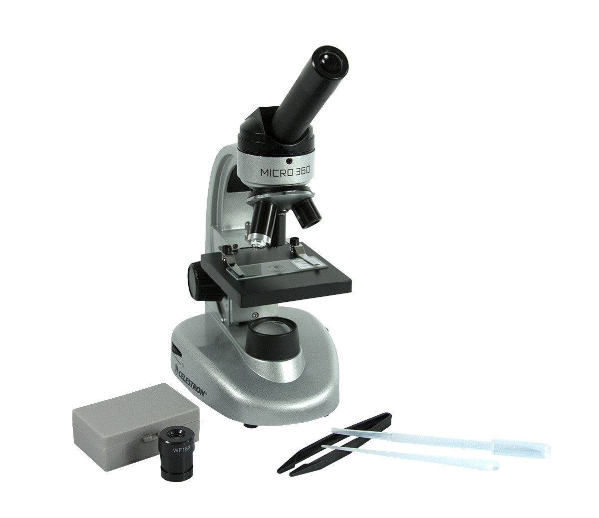 Micro360 Dual Purpose Microscope - Professional & Educational Use for Lab, Classroom & Home Science Experiments | High Magnification Digital Microscope