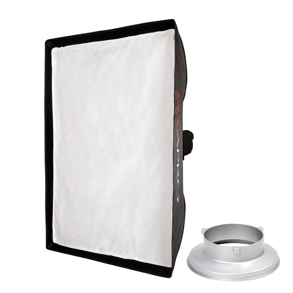 60x90cm Professional Photography Softbox - Durable Rectangular Light Diffuser for Studio & Portrait Photography (No Honeycomb Grid) - Perfect for Product Shoots, YouTube Videos & Indoor Lighting