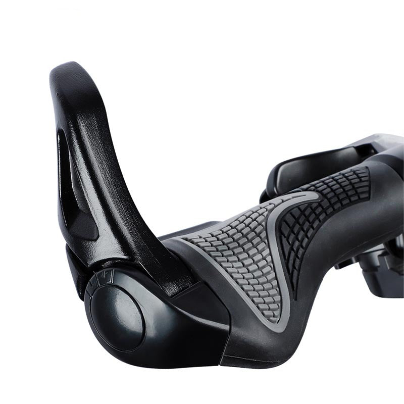 Premium Non-Slip Bike Grips - Durable Rubber MTB Handlebar Covers with Aluminum Alloy Ends - Ergonomic Cycling Accessories for Mountain Bikes & Road Bikes | Perfect for Commuting, Trail Riding & Long-Distance Cycling