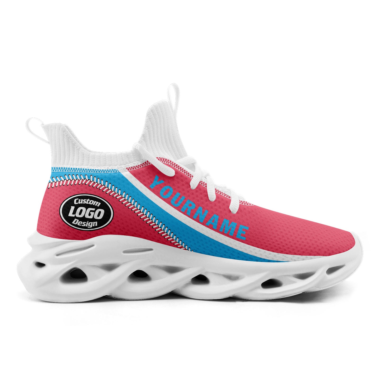 Custom Maxsoul Personalized Sneakers for Men & Women - Breathable Comfortable Running Shoes FN030A D028014 - Perfect for Gym, Workout & Casual Wear