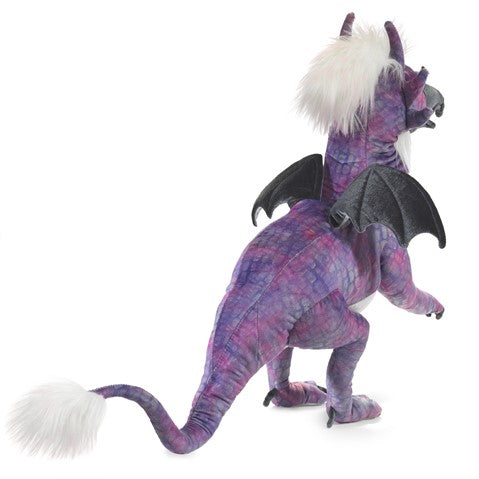 Beaked Dragon Hand Puppet - Soft Plush Animal Toy for Kids, Interactive Storytelling & Role Play - Perfect for Imaginative Play, Puppet Shows, and Educational Activities