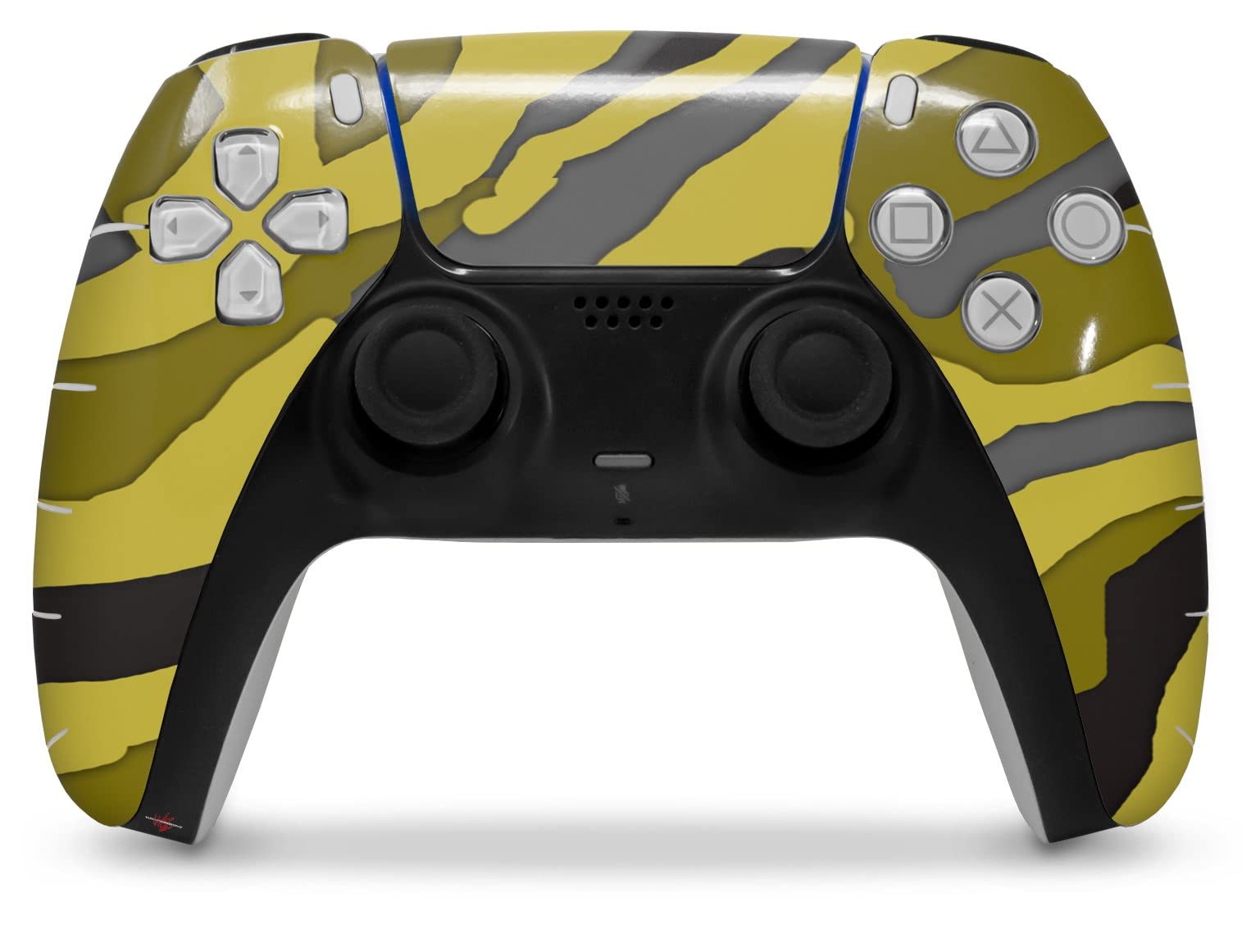 PS5 DualSense Controller Skin Wrap - Camouflage Yellow for Gaming Protection
