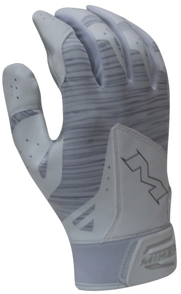 Miken MBGL18 Slow Pitch Batting Gloves for Baseball & Softball - Breathable Grip, Enhanced Comfort - Perfect for Training, Games & Outdoor Sports