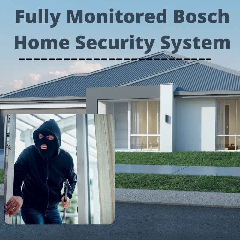 Bosch Solution 6000 Smart Home Security Alarm System with 24/7 Professional Back to Base Monitoring - Protect Your Family & Property from Burglary & Fire