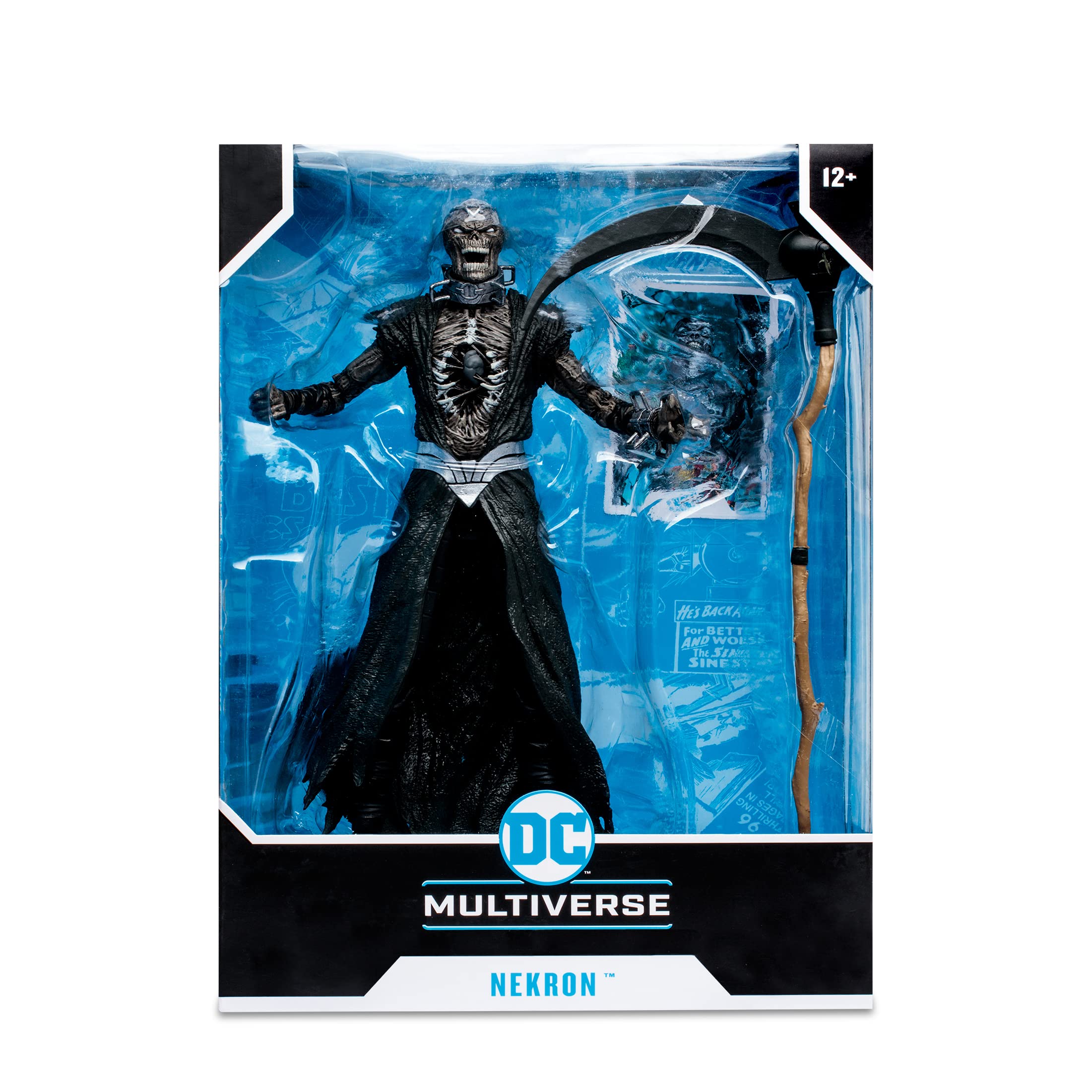 McFarlane Toys DC Comics Collector MEGAFIG WV3 NEKRON Action Figure - Limited Edition Collectible for DC Fans, Perfect for Display & Superhero Collections
