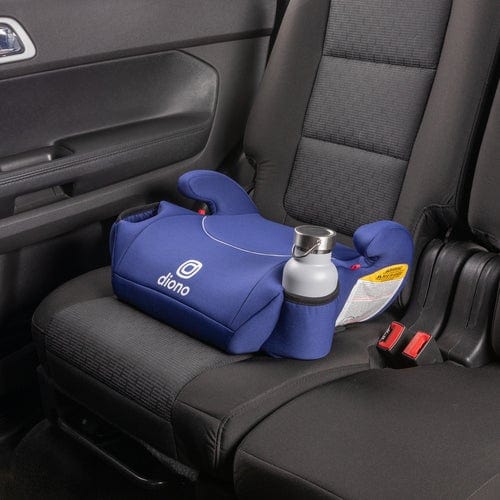 Diono Solana Backless Booster Car Seat (2 Pack) - Lightweight & Portable for Kids 3-12 Years - Perfect for Travel, School, and Carpooling
