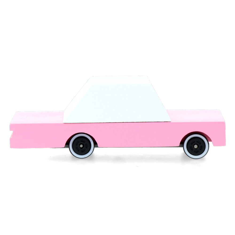 Candycars Pink Sedan Toy Car - Fun and Cute Miniature Vehicle for Kids, Collectors & Gift Giving - Perfect for Playtime, Birthday Presents & Display Decor